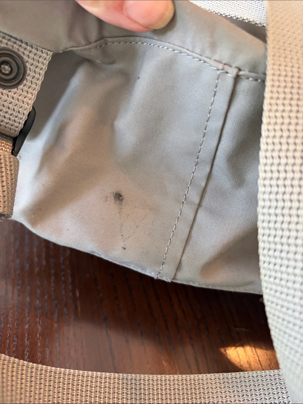 Fjallraven Kanken Backpack in Light Beige - Picture 3 of 6